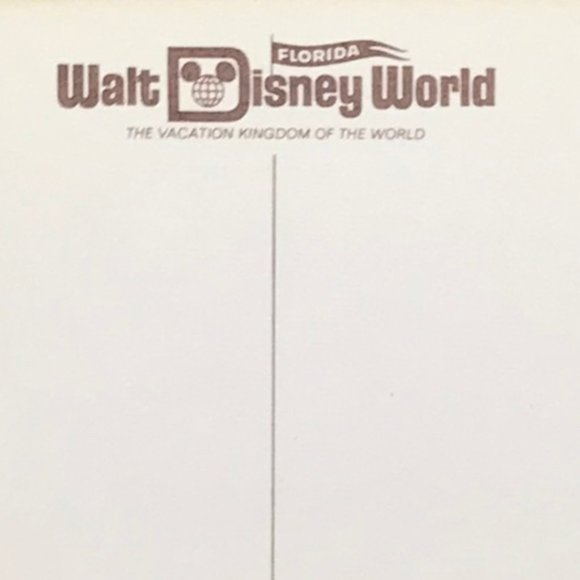 Vintage Walt Disney World FL Souvenir Postcard - Picture 4 of 6